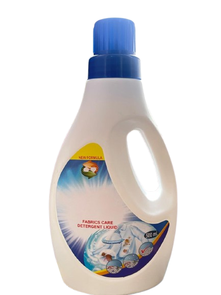 Fabric Care Detergent Liquid – Ready to Use – 500 ml Bottle - 50 Bottels